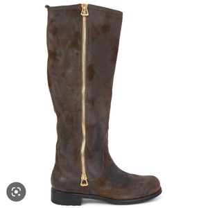 Jimmy Choo Doreen Zippered Boots